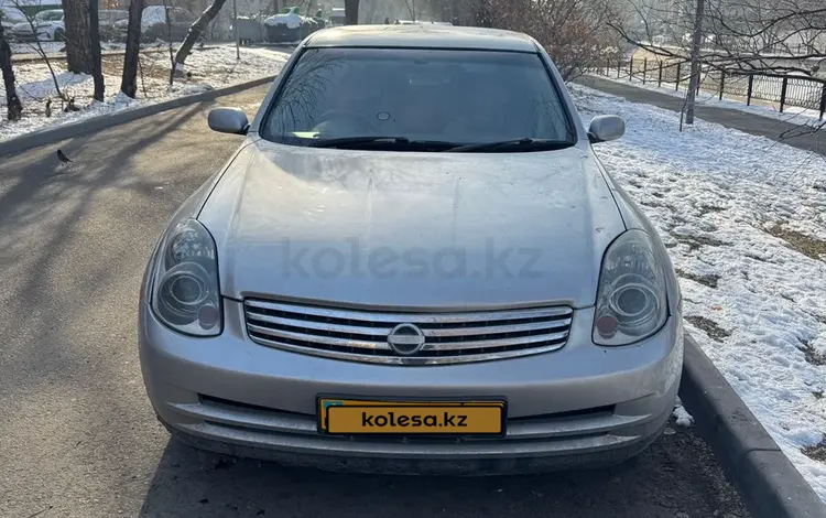 Nissan Skyline 2002 годаүшін2 550 000 тг. в Алматы