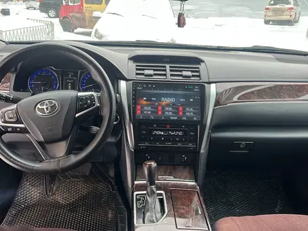 Toyota Camry 2016 года за 10 900 000 тг. в Астана – фото 2