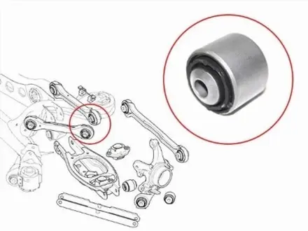 Сайлентблок BMW 1-Series 04-13/3-Series 05-14/X1 09-15/Mercedes-Benz за 2 150 тг. в Астана