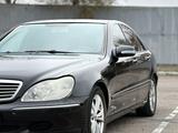 Mercedes-Benz S 320 2001 годаүшін4 400 000 тг. в Алматы – фото 5