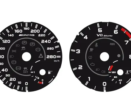 Шкалы панелей приборов Mercedes-Benz за 50 000 тг. в Алматы – фото 56
