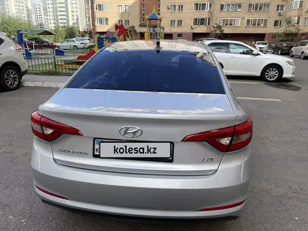 Hyundai Sonata 2016 года за 7 000 000 тг. в Астана – фото 2