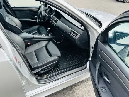 BMW 530 2006 года за 8 180 000 тг. в Алматы – фото 22