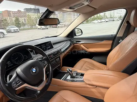 BMW X6 2018 года за 21 000 000 тг. в Астана – фото 16