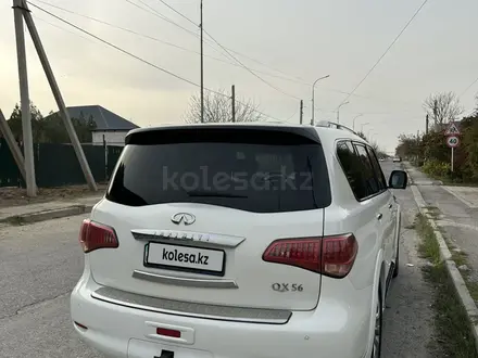 Infiniti QX56 2011 года за 8 000 000 тг. в Шымкент – фото 3