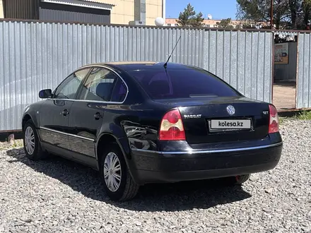 Volkswagen Passat 2002 года за 2 500 000 тг. в Костанай – фото 6