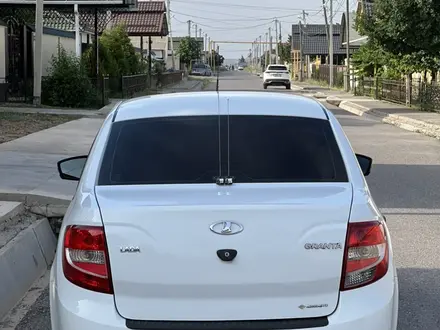 ВАЗ (Lada) Granta 2190 2016 года за 3 200 000 тг. в Шымкент – фото 4