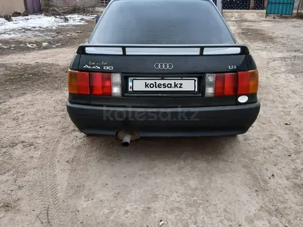 Audi 80 1990 года за 1 150 000 тг. в Алматы – фото 2