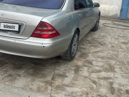 Mercedes-Benz S 430 2003 года за 4 800 000 тг. в Жанаозен – фото 4