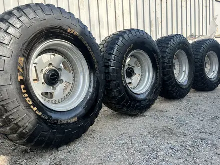 R 15 Japan Berg ширина 8.5j et (-28) с резиной 33-12.5 bfgoodrich M/T. за 360 000 тг. в Алматы – фото 14