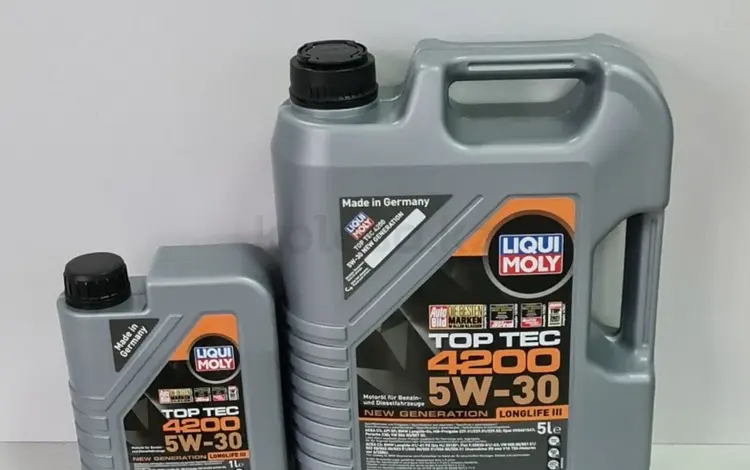 Моторное масло LIQUI MOLY Top Tec 4200 5W-30.5W30 за 36 000 тг. в Астана