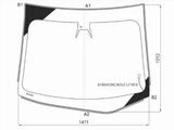 Стекло лобовое (Одна камера/ Датчик дождя/ Молдинг за 135 550 тг. в Алматы