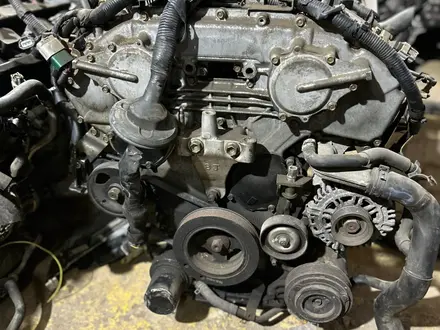 Двигатель Привозной Vq35de Nissan мотор Ниссан двс 3,5л Япония+установка за 360 000 тг. в Астана – фото 3