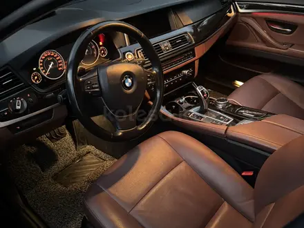 BMW 528 2015 года за 10 900 000 тг. в Алматы – фото 9