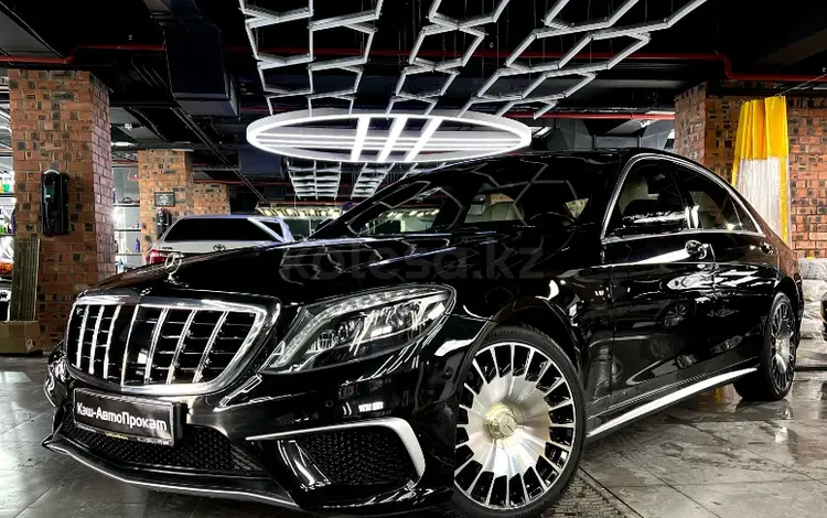 С и Без водителя Mercedes Maybach S63AMG W222 Люкс машины в Астана