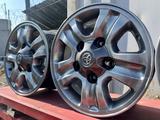 R 16 Toyota original GX 105 крузак. Графит! Et 0. за 195 000 тг. в Алматы – фото 3