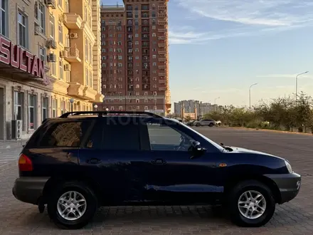 Hyundai Santa Fe 2004 года за 2 550 000 тг. в Актау – фото 5