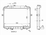 Радиатор за 54 100 тг. в Алматы