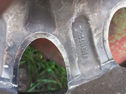 Резина и диски оригинал на 16 Ауди А6 капля за 250 000 тг. в Макинск – фото 7