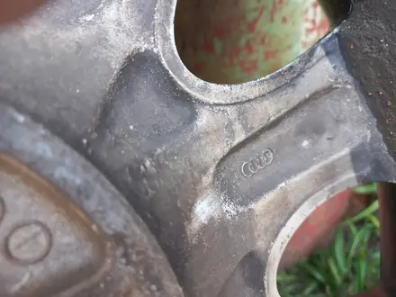 Резина и диски оригинал на 16 Ауди А6 капля за 250 000 тг. в Макинск – фото 8