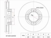 Диск тормознойfor9 500 тг. в Астана