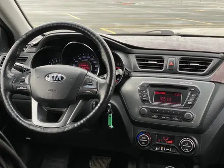 Kia Rio 2014 года за 5 700 000 тг. в Уральск – фото 13