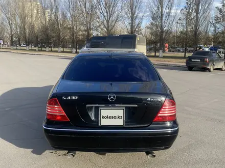 Mercedes-Benz S 430 2003 года за 5 200 000 тг. в Астана – фото 4