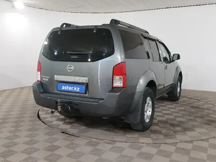 Nissan Pathfinder 2005 года за 6 690 000 тг. в Шымкент – фото 5