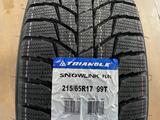 215/65r17 Triangle SNOWLINK PL01үшін34 000 тг. в Астана – фото 4