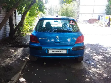 Peugeot 307 2002 года за 1 000 000 тг. в Астана – фото 3