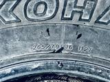 2 летние шины Yokohama 265/70/16 каждая за 9 990 тг. в Астана – фото 2