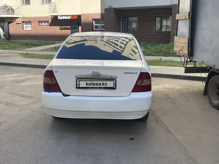 Toyota Corolla 2001 года за 1 600 000 тг. в Астана – фото 5