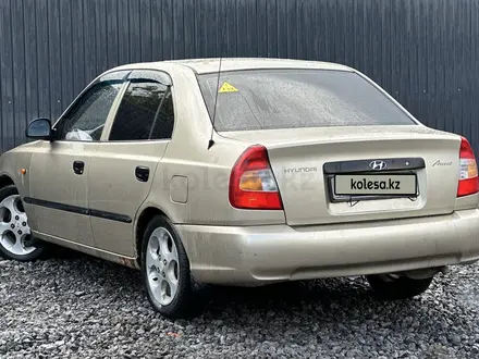 Hyundai Accent 2004 года за 2 300 000 тг. в Актобе – фото 5