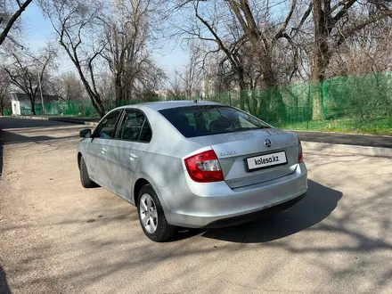 Skoda Rapid 2014 года за 5 700 000 тг. в Алматы – фото 7