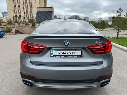 BMW X6 2017 года за 25 500 000 тг. в Астана – фото 10