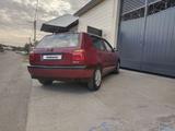 Volkswagen Golf 1993 года за 1 350 000 тг. в Шымкент – фото 2