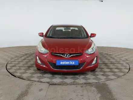 Hyundai Elantra 2014 года за 3 460 000 тг. в Шымкент – фото 2