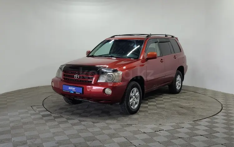 Toyota Highlander 2001 годаүшін4 620 000 тг. в Алматы