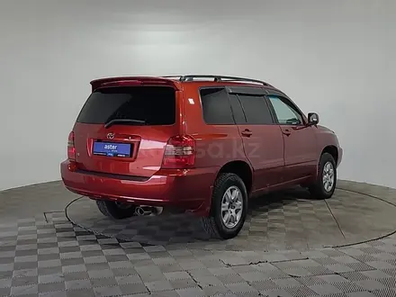 Toyota Highlander 2001 года за 4 620 000 тг. в Алматы – фото 5
