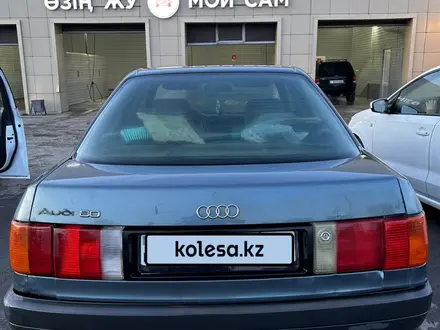 Audi 80 1990 года за 1 050 000 тг. в Караганда – фото 4