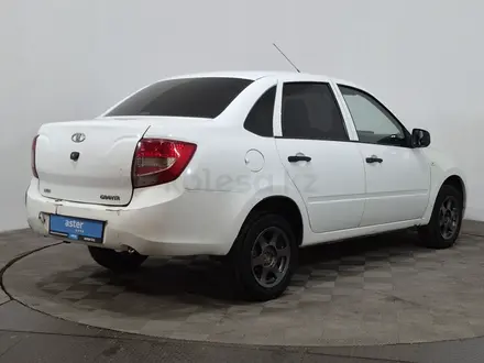 ВАЗ (Lada) Granta 2190 2014 года за 1 490 000 тг. в Астана – фото 5