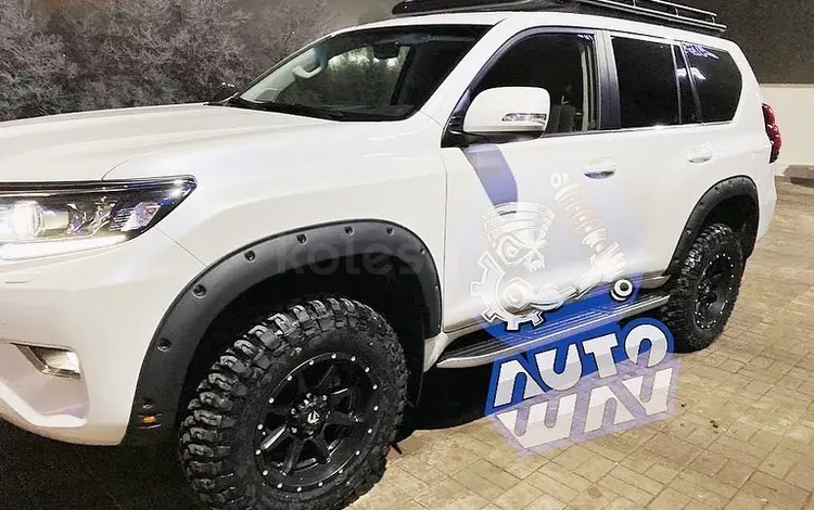 РАСШИРИТЕЛИ АРОК (БУШВАКЕРЫ) под болты TOYOTA LC PRADO 150 2018-2022for160 000 тг. в Алматы