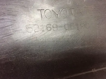 Задний бампер нижняя часть/Диффузор бампера на Toyota Camryүшін70 000 тг. в Алматы – фото 6