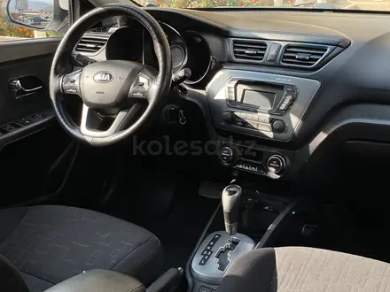 Kia Rio 2014 года за 5 300 000 тг. в Алматы – фото 9