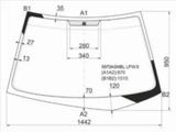 Стекло лобовое MITSUBISHI LANCER 4/5D 00-07 за 24 900 тг. в Алматы