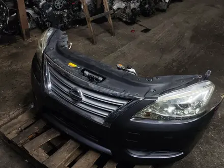 МОРДА НОУСКАТ ПЕРЕДНИЙ БАМПЕР ФАРЫ КАПОТ КРЫЛО NISSAN SENTRA B17 за 320 000 тг. в Актобе