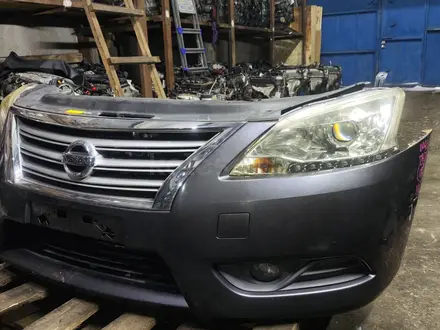 МОРДА НОУСКАТ ПЕРЕДНИЙ БАМПЕР ФАРЫ КАПОТ КРЫЛО NISSAN SENTRA B17 за 320 000 тг. в Актобе – фото 3