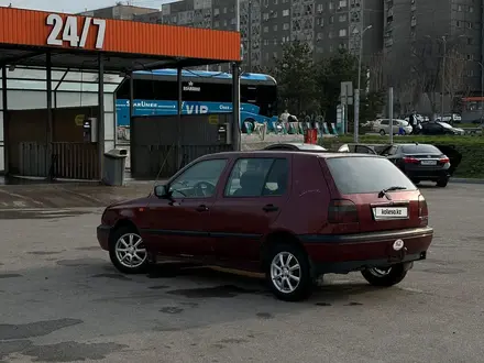 Volkswagen Golf 1993 года за 1 150 000 тг. в Алматы – фото 8