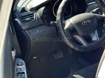 Kia Rio 2013 года за 5 300 000 тг. в Актобе – фото 9