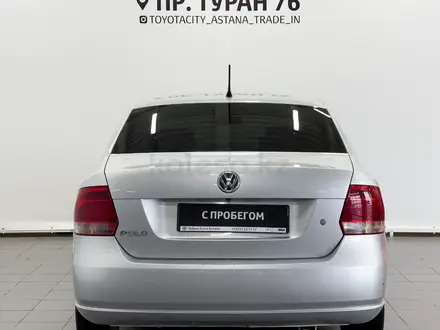 Volkswagen Polo 2014 года за 4 650 000 тг. в Астана – фото 4